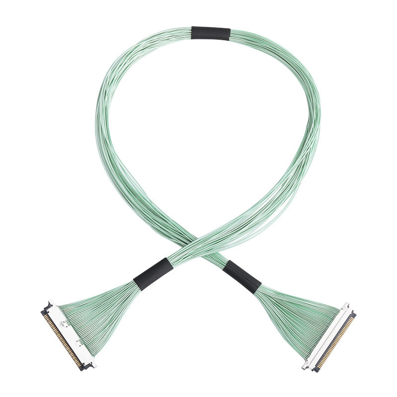 El conjunto de cable microcoaxal 20345-015T-32R con 15 pines, con un tono de 0,4 mm y un tipo de apareamiento horizontal microcoaxal