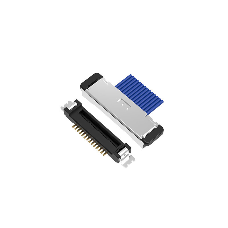 CABLINO Cable Micro Coaxial 20380 50P Conector I-PEX 20380-050T-06 Lvds 0,4 mm de inclinación