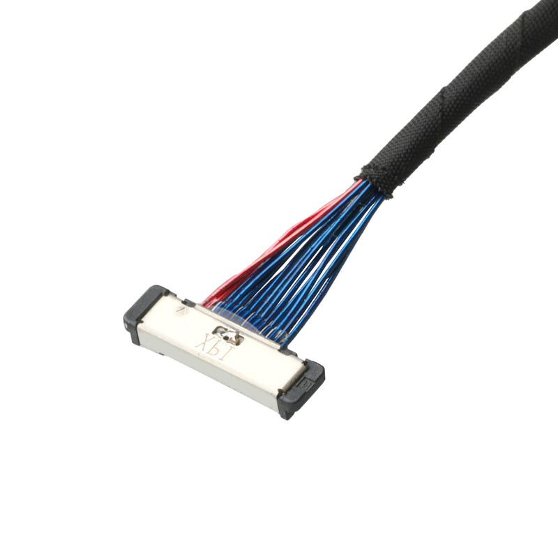 CABLINE Cable Micro Coaxial 20380 Conector I-PEX 20380-R14T-06 conector de 14P con ancho de banda de 0,4 mm