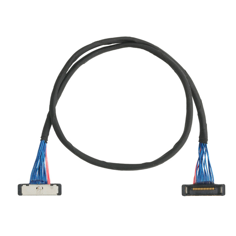 CABLINE Cable Micro Coaxial 20380 Conector I-PEX 20380-R14T-06 conector de 14P con ancho de banda de 0,4 mm