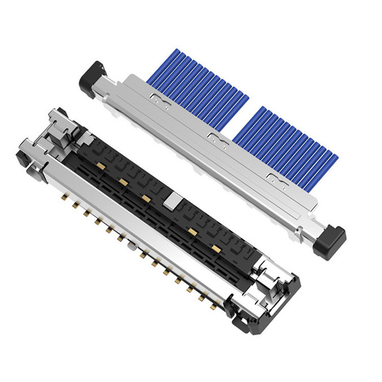 CABLINE-UA II Microcable coaxial, compuesto por 20496-026T-40, 20497-026T-30, 2679-026-10, y 20498-026E-41