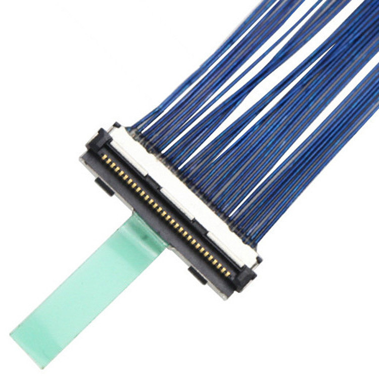 Cable microcoaxial LVDS de 30 pines con inclinación de 0,5 mm, conector , designado como DF80D-30P-0.5SD