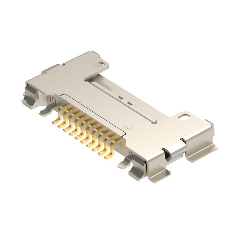 CABLINE-CA 10p 20633-310T-01S Conector micro-coaxial con enchufe de bloqueo mecánico está en