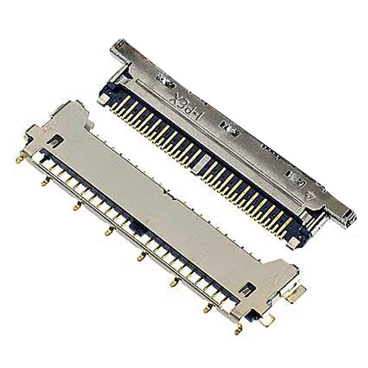 Tipo de acoplamiento horizontal Conector micro-coaxial Conector Lvds Tipo de conector Lvds de 40 pines 20977-040T 040E 01
