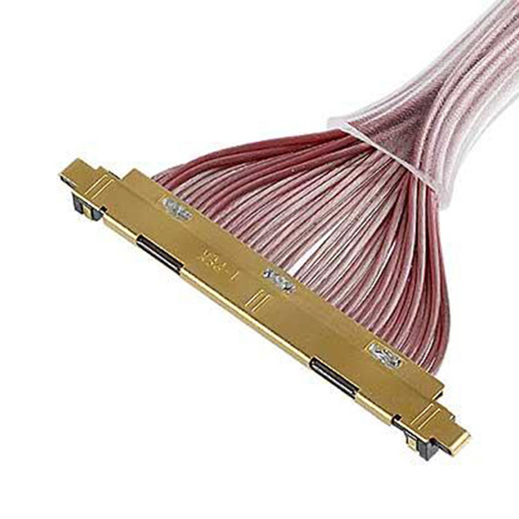 Tipo de conector de acoplamiento vertical en ángulo recto Micro-coaxial CABLINE-UX II 20531 20532 20533 040T 040E 2799-040 Pitch