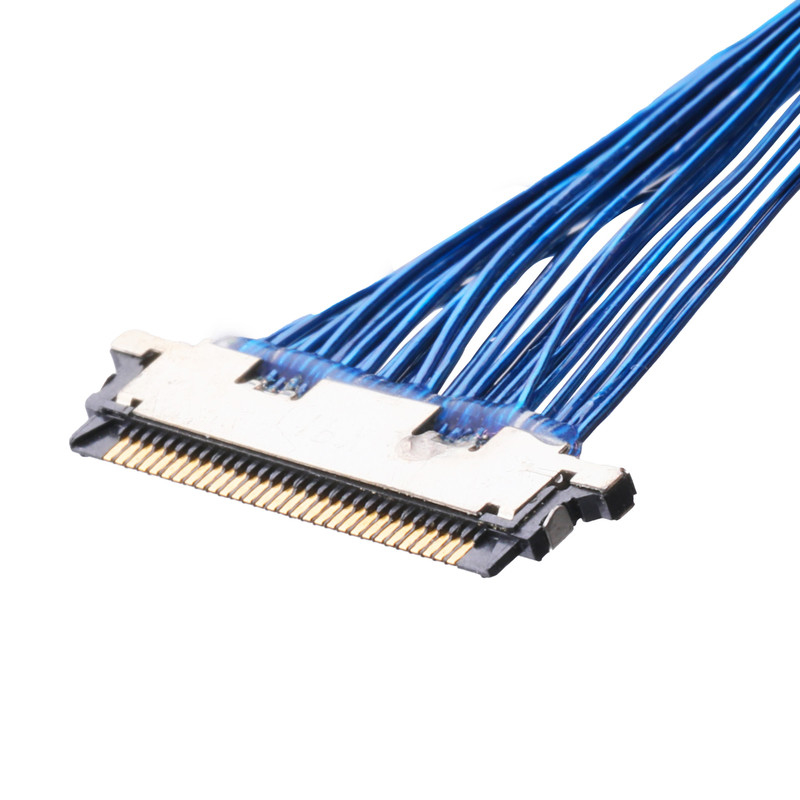Exhibición 25 Pin Circuit Board de I-PEX CABLINE V Mini Coaxial Cable 20345-025T-32R Lvds