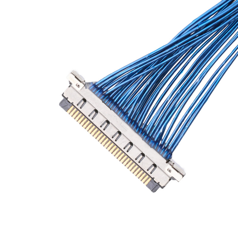 Exhibición 25 Pin Circuit Board de I-PEX CABLINE V Mini Coaxial Cable 20345-025T-32R Lvds
