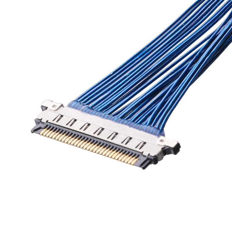 Exhibición 25 Pin Circuit Board de I-PEX CABLINE V Mini Coaxial Cable 20345-025T-32R Lvds
