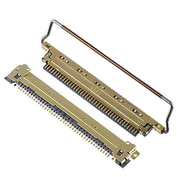 Tipo de acoplamiento horizontal CABLINO micro-coaxial-VS 20453 20454 20455-240T A40E-76 2574 2576-0402 Cables coaxial con anchura de 0,4 mm