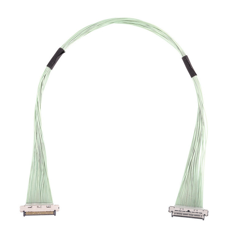 Conector de cable coaxial micro KEL USL20 30SS con inclinación de 0,4 mm, conector IDC