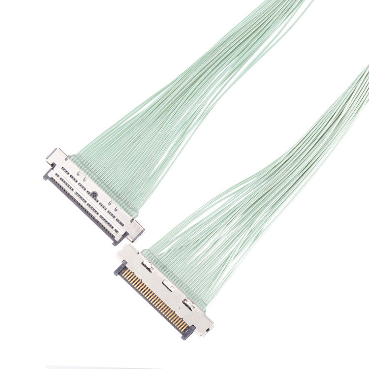 Conector de cable coaxial micro KEL USL20 30SS con inclinación de 0,4 mm, conector IDC