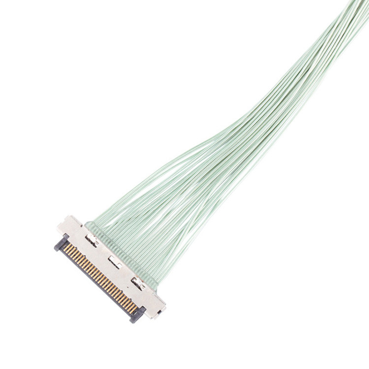 Conector de cable coaxial micro KEL USL20 30SS con inclinación de 0,4 mm, conector IDC
