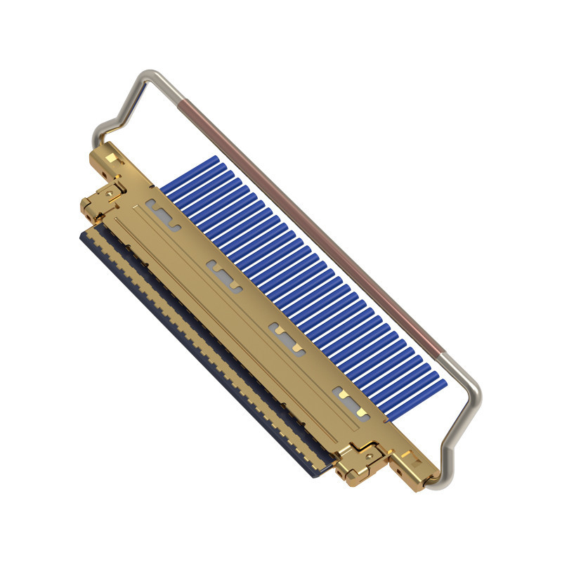 CABLINE-VS 20453-230T-03 echada de 0,5 milímetros, tipo de acoplamiento horizontal conector micro-coaxial