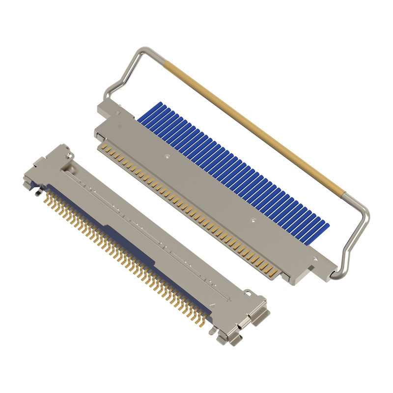 CABLINE-CA 20633-240T-01S Paso de 0,4 mm, tipo de acoplamiento horizontal Conector microcoaxial