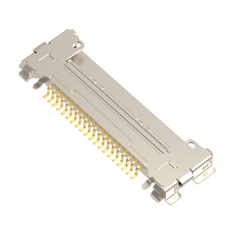 Cable coaxial micro de CABLINE-CA 20pin 20633-220T-01S echada de 0,4 milímetros, tipo de acoplamiento horizontal conector Micro-coaxial