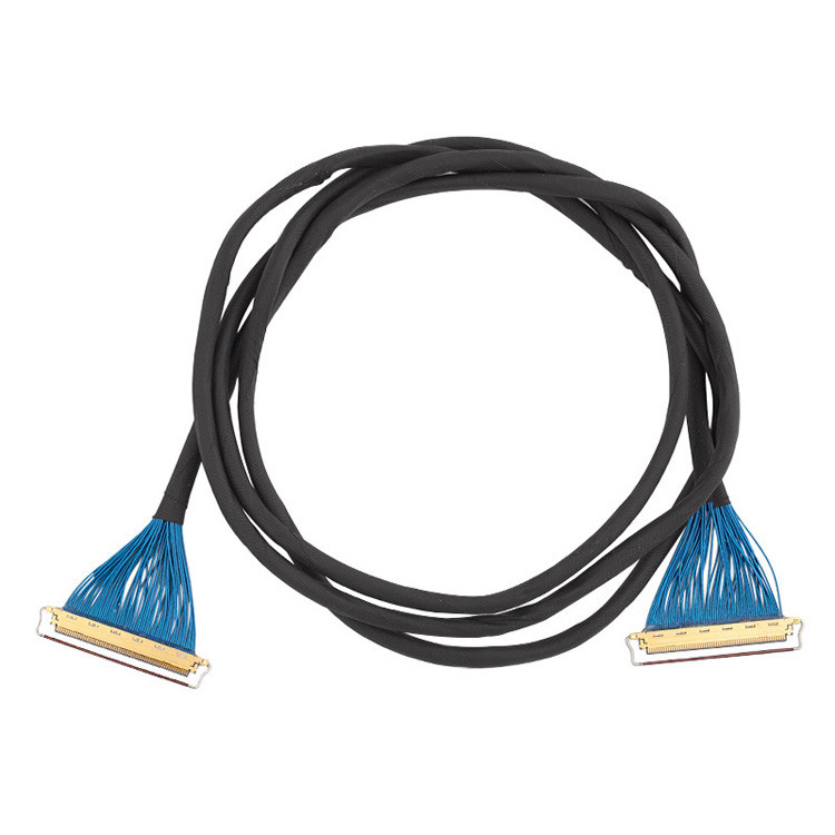 Conector de pantalla LVDS Micro coaxial El conjunto del cable LVDS EDP I PEX 20633-260T-01S