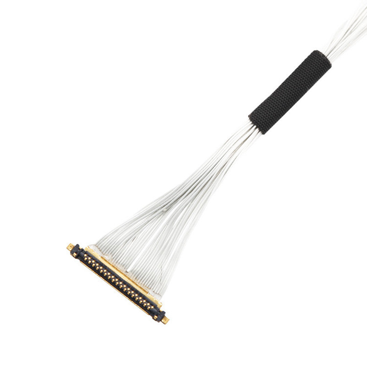34 Pin JST AUHR-05V-H a I-PEX 20531-34-01 0,25 mm de altura El conjunto del cable LVDS EDP