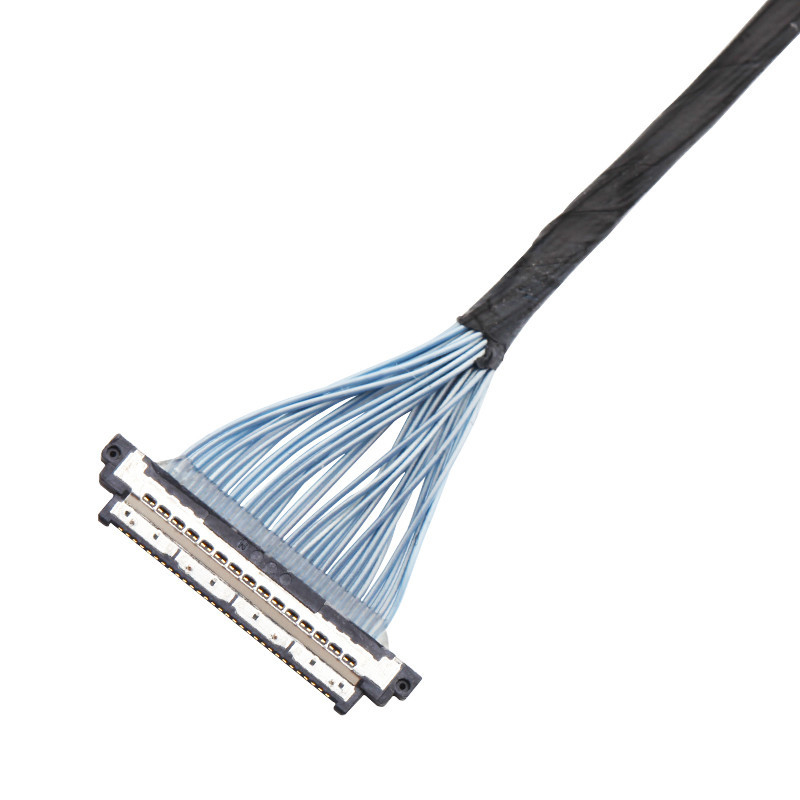 I-Pex 20453-230T-03 a Kel SSL20-30S Cable Micro Coaxial 30P ensamblaje de cables Lvds Edp