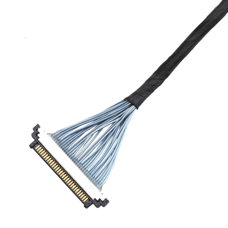 I-Pex 20453-230T-03 a Kel SSL20-30S Cable Micro Coaxial 30P ensamblaje de cables Lvds Edp