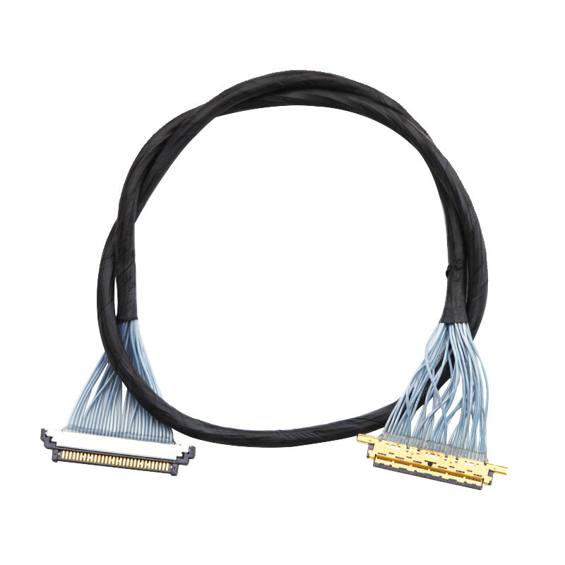 I-Pex 20453-230T-03 a Kel SSL20-30S Cable Micro Coaxial 30P ensamblaje de cables Lvds Edp