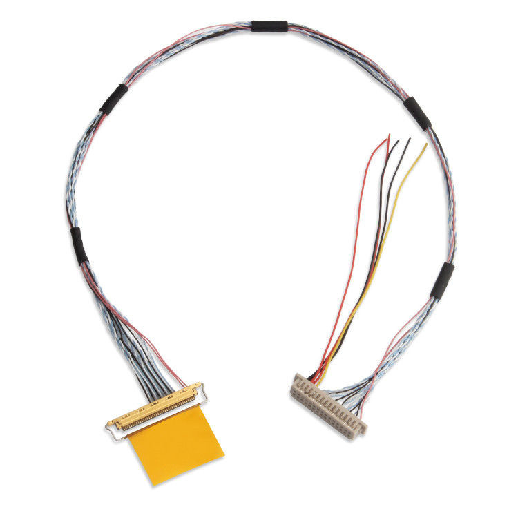 1.25mm 0.5mm Lvds Cable coaxial Df13 30ds 1.25 C hasta I Pex 20453 040t 13