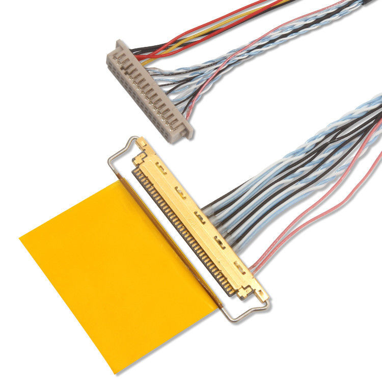 1.25mm 0.5mm Lvds Cable coaxial Df13 30ds 1.25 C hasta I Pex 20453 040t 13