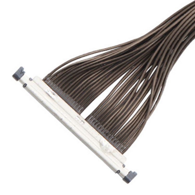 Cable Lvds para drones 32P Conector 32 pin Micro Cable Coaxial I PEX 0,3 mm Pitch 20496-032T-40
