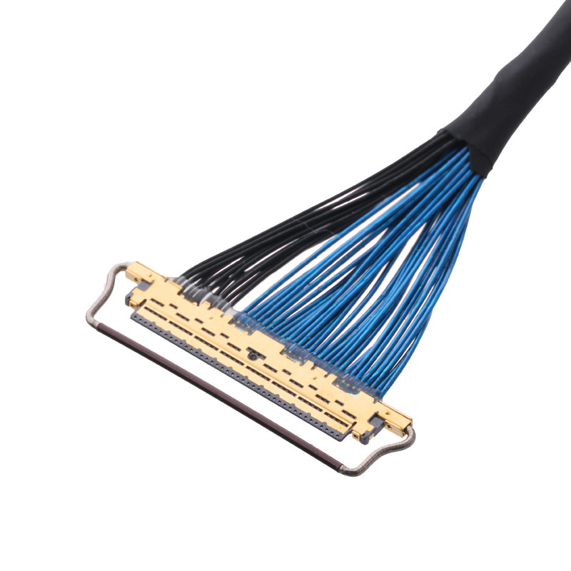 I-PEX CABLINE-CA 20633-250T-01S 50P 0,4 mm de inclinación Tipo de apareamiento horizontal Conector microcoaxial con bloqueo mecánico