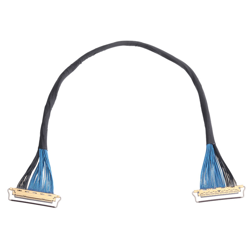 I-PEX CABLINE-CA 20633-250T-01S 50P 0,4 mm de inclinación Tipo de apareamiento horizontal Conector microcoaxial con bloqueo mecánico