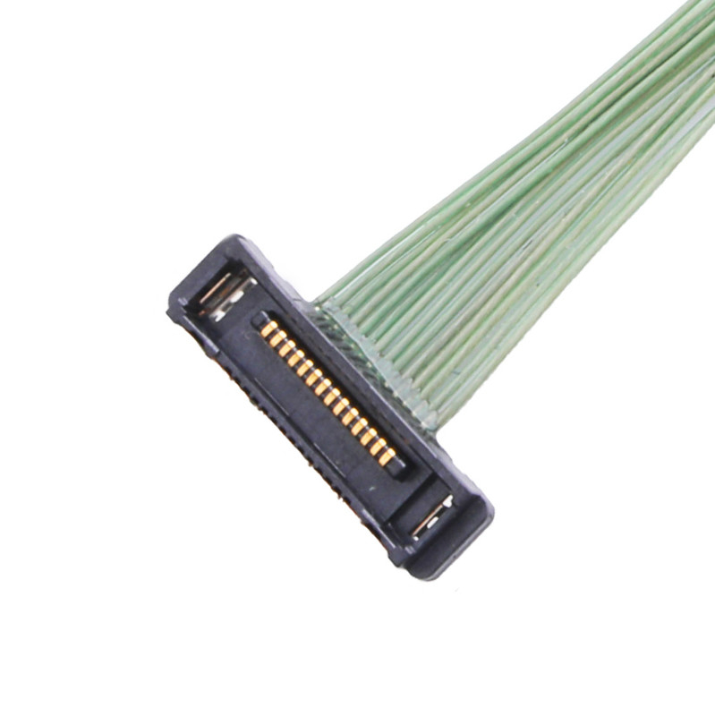 OEN/ODM Conjunto de carcasa Micro conectores coaxiles de cableado de cableado de cableado de cableado-Ss 20373-R14T-06