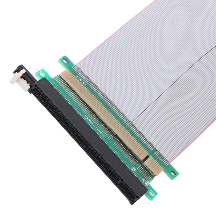 Cable de extensión de tarjetas gráficas PCIE para máquinas mineras PCB Cable coaxial extremadamente fino