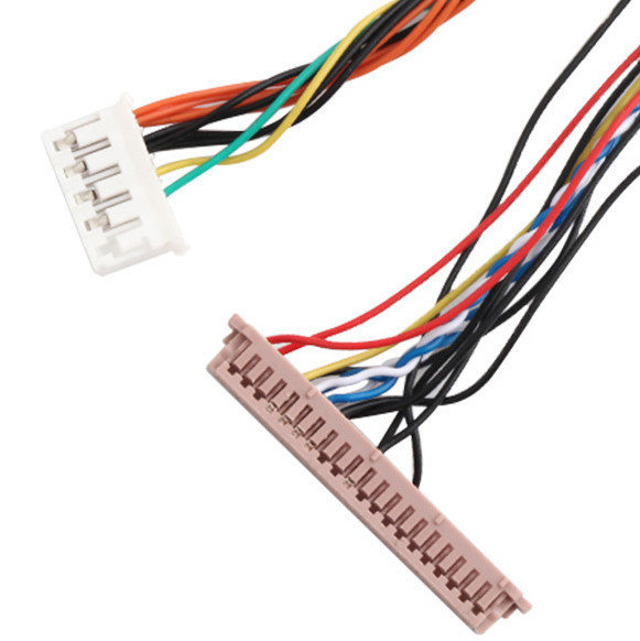 ISO14001 Ensamblaje de cables Lcd de LCD 20453-230T a PH2.0 PHR-6P 1255H-2