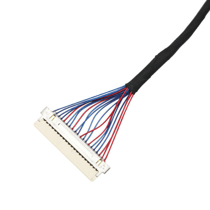 0.5mm Pitch 20453-220t-03 Lvds Cable Assembly Df19g-20s hasta I-Pex ISO14001