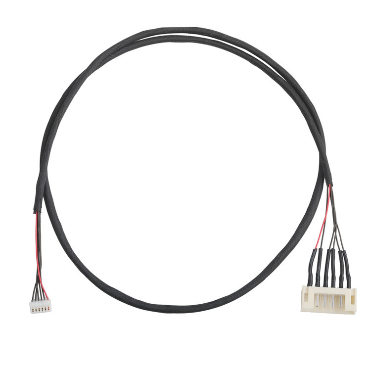 Cables de combinación personalizados desde cables de pantalla LED JST B6B-PH-K-S-6P hasta conector de pantalla LVDS JST 0.8-6P