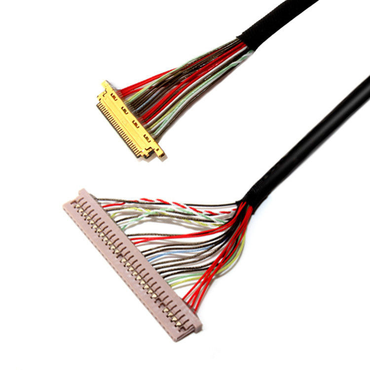 Cable LVDS para monitor LCD de 30 pines a 30 pines I PEX 20453 20633 con tono de 0,4 mm / 1,25 mm
