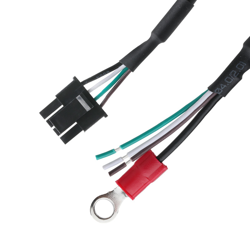 OEM/ODM HSG 43645-0400 MX3.0-4P para el cable LVDS de ensamblaje de alambre semi-despegado y collar de conexión a tierra de anillo