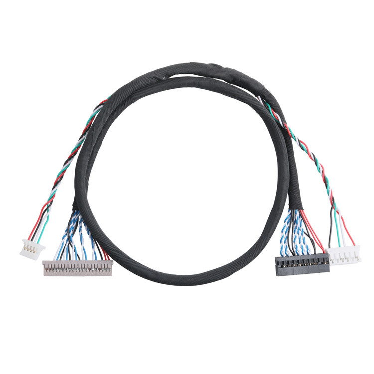 Conectores de cable LVDS Transferencia de datos de señal desde DF14-20P-1.25H al conector PH2.0-6P y terminal DH2.0-T