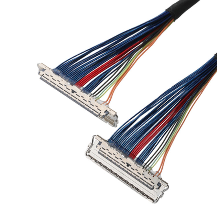 Conectores de cable LVDS Transferencia de datos de señal desde DF14-20P-1.25H al conector PH2.0-6P y terminal DH2.0-T