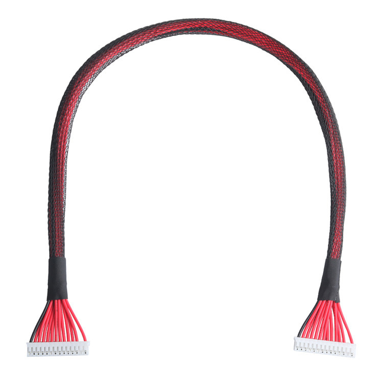 Conjunto de cable personalizado OEM/ODM ROHS para conector JST PH-14P Conector de pantalla LVDS