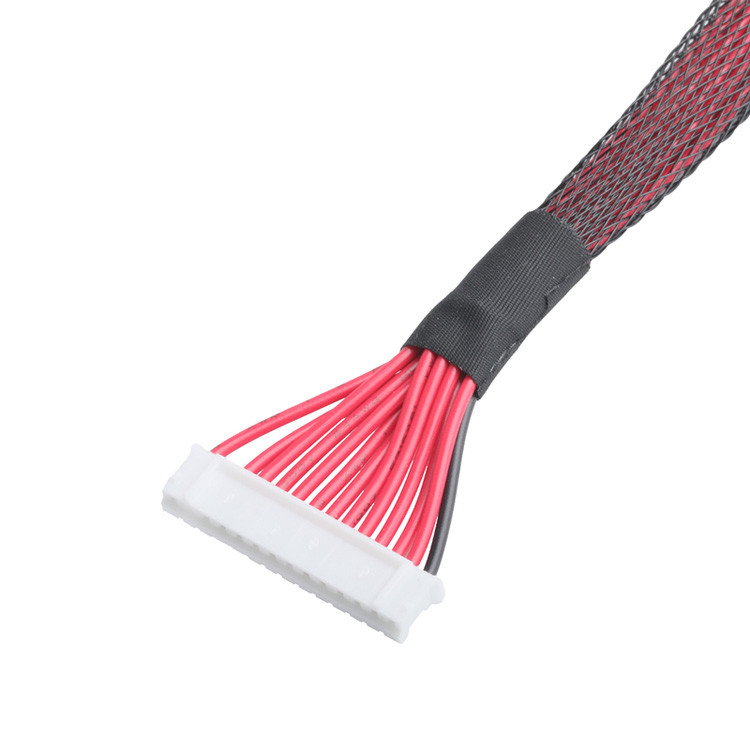 Conjunto de cable personalizado OEM/ODM ROHS para conector JST PH-14P Conector de pantalla LVDS