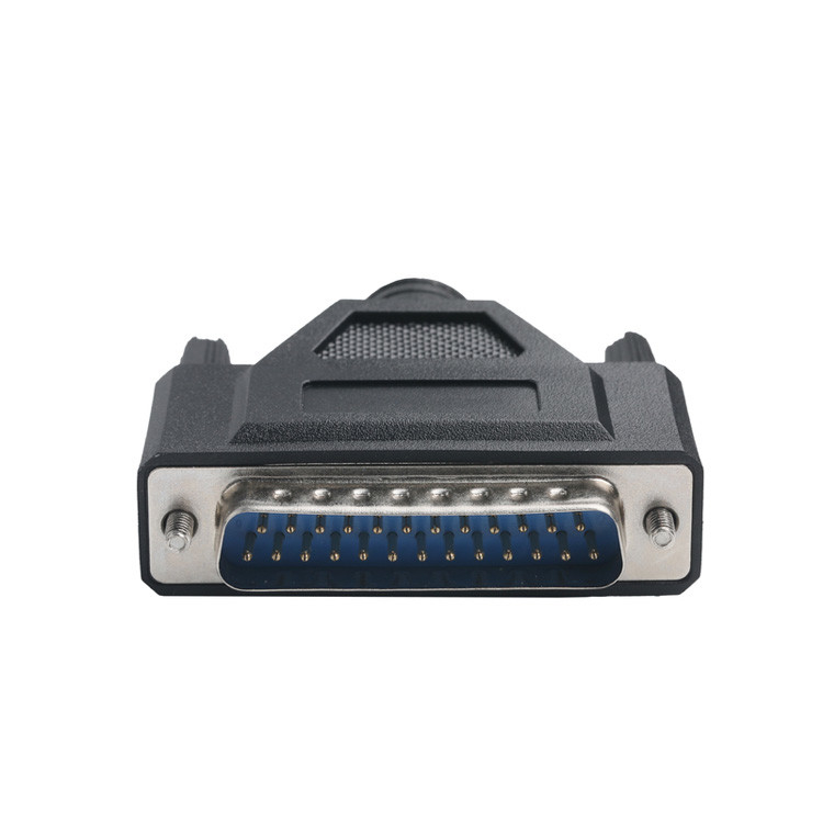 Conectores de montaje de cable personalizados OEM / ODM para el conector CLEAR PVC 30P D-SUB FEMALE a GX12 M12-2P