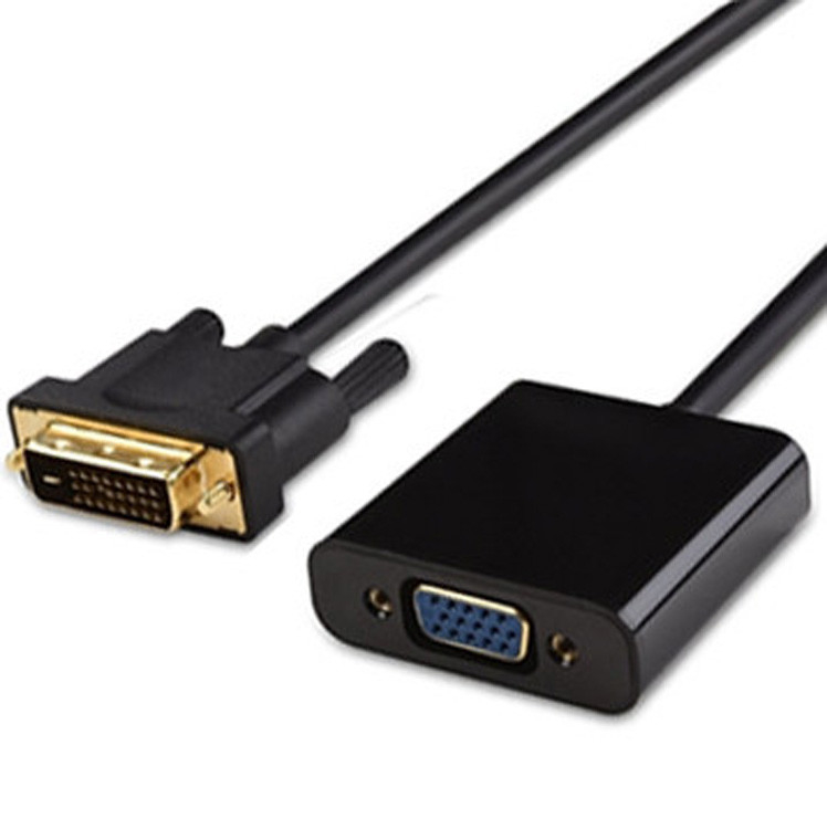 Para adaptador VGA o acoplamiento, Lvds 10 pulgadas DVI-D para adaptador VGA adaptadores de conector de cable