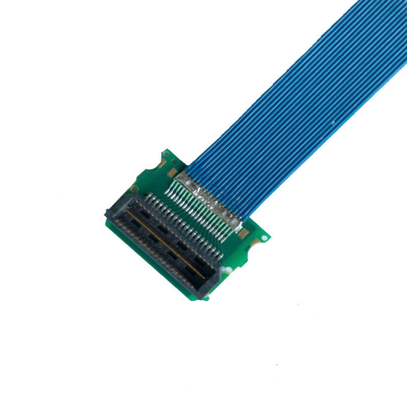 Aduana 0.50m m QSH 030 conector de alta velocidad de la exhibición de 01 de F D Samtec lvds del cable