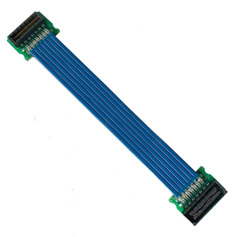 Aduana 0.50m m QSH 030 conector de alta velocidad de la exhibición de 01 de F D Samtec lvds del cable