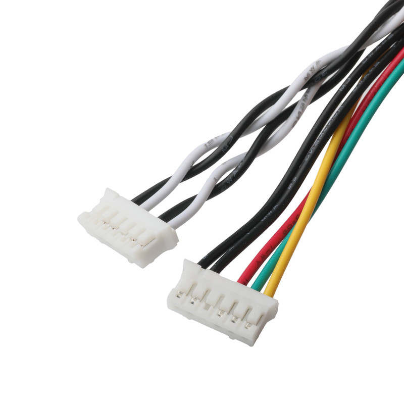 D-SUB-9Pin MALE a JST PHR-6 y PHR-6 Conectores de ensamblaje de cable personalizados D-SUB ensamblajes de cable de arnés