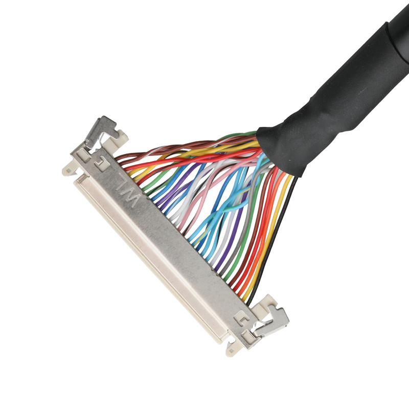 CABLE LCD JAE FI-X30HL Conector de cable de placa base de pantalla UL20276 AWG30 con trenzas y etiqueta UL