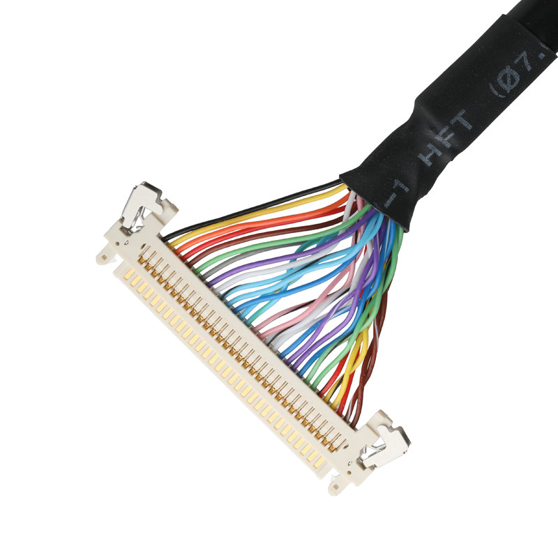 CABLE LCD JAE FI-X30HL Conector de cable de placa base de pantalla UL20276 AWG30 con trenzas y etiqueta UL