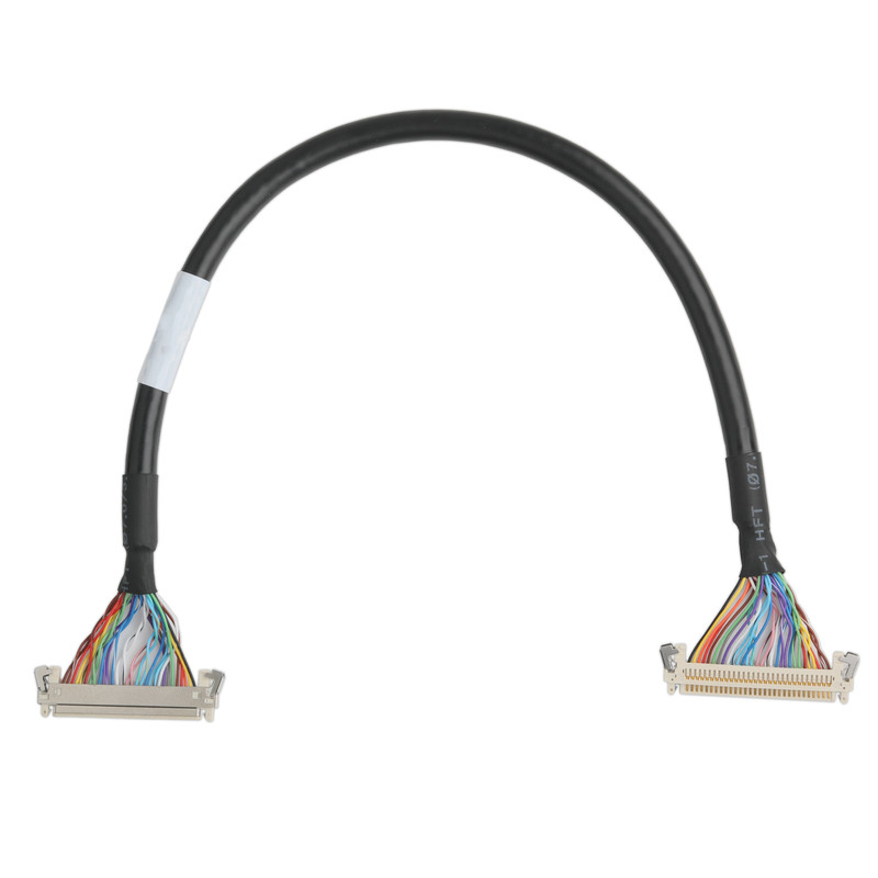CABLE LCD JAE FI-X30HL Conector de cable de placa base de pantalla UL20276 AWG30 con trenzas y etiqueta UL