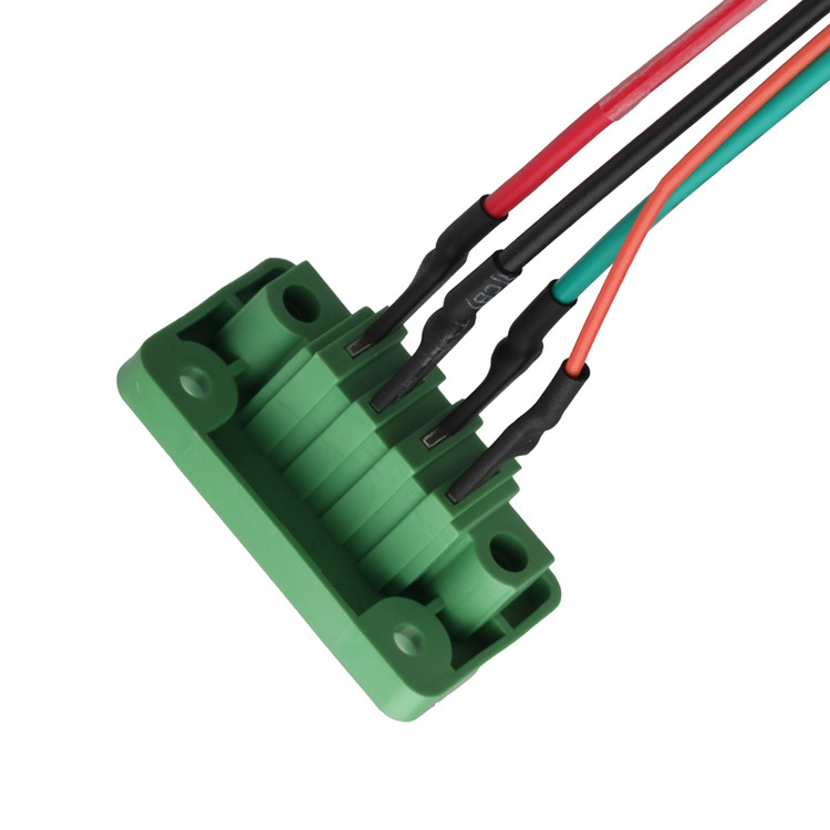 DFK-MC JL15CDGV-3.81 4Pin a MX1.25-12Pin y UL Lobel a través de los bloques terminales de la pared
