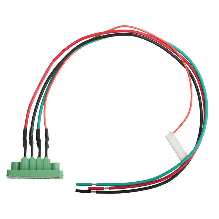 DFK-MC JL15CDGV-3.81 4Pin a MX1.25-12Pin y UL Lobel a través de los bloques terminales de la pared